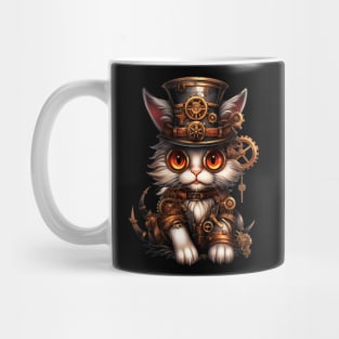 Cat Halloween Steampunk for Cat Lover Mug